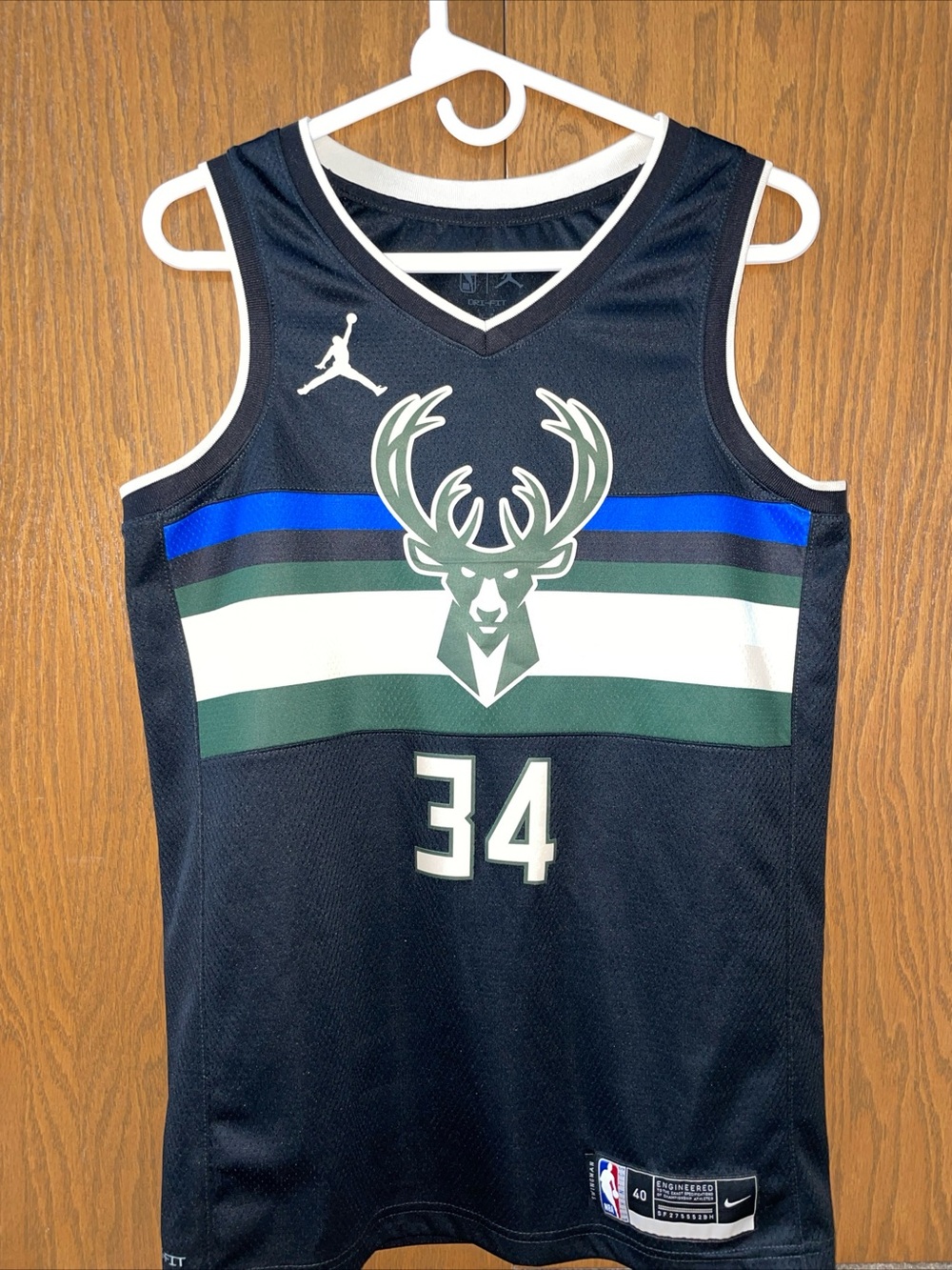 2021 Milwaukee Bucks #34 Giannis Antetokounmpo Men’s Small Basketball Jersey